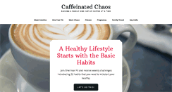 Desktop Screenshot of caffeinatedchaos.com